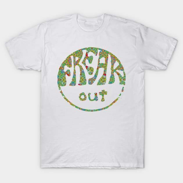 Freak Out T-Shirt by ShirleyTwofeathers